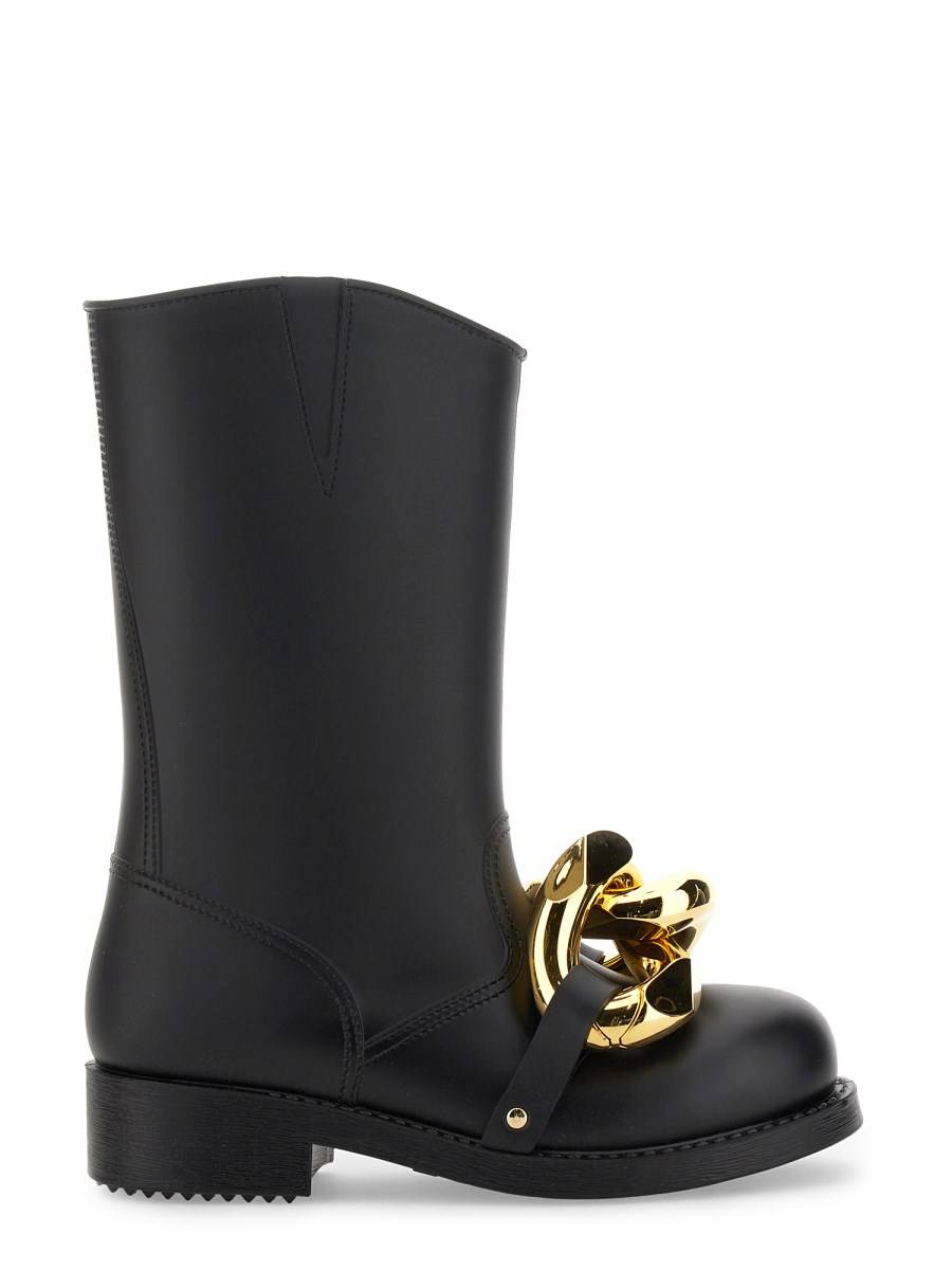 JW ANDERSON STIVALE ALTO "CHAIN"