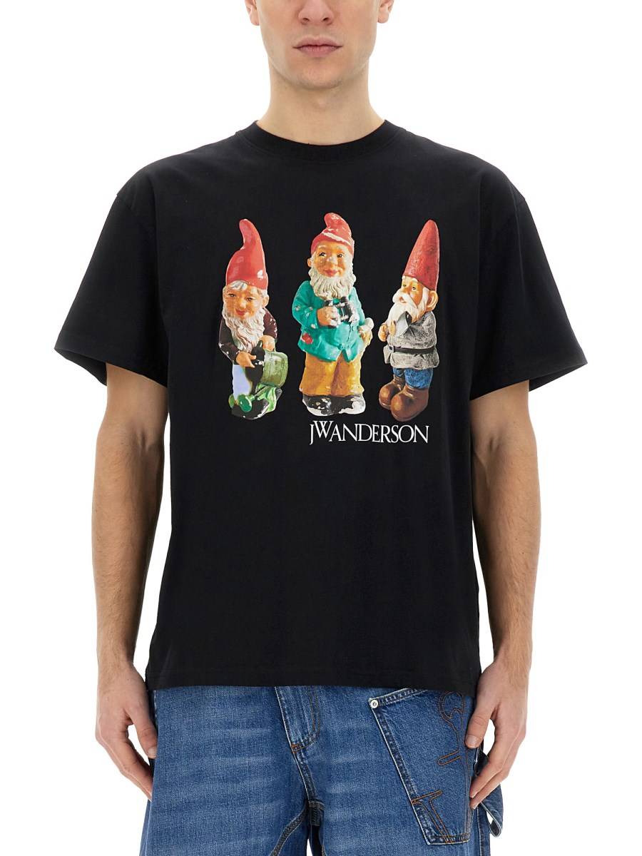 JW ANDERSON T-SHIRT "GNOME TRIO"