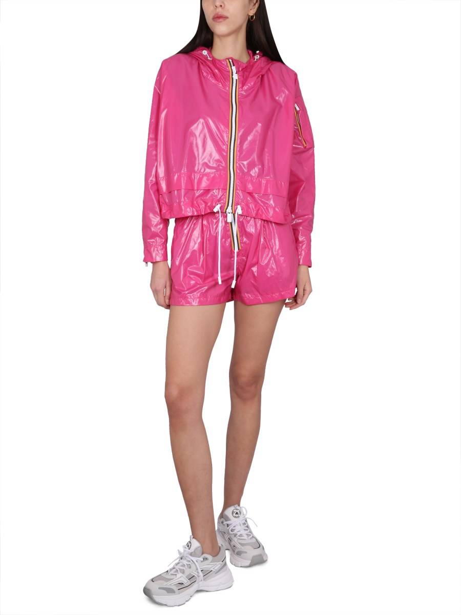 K-WAY GIACCA CROPEL LIGHT CLASS IN NYLON