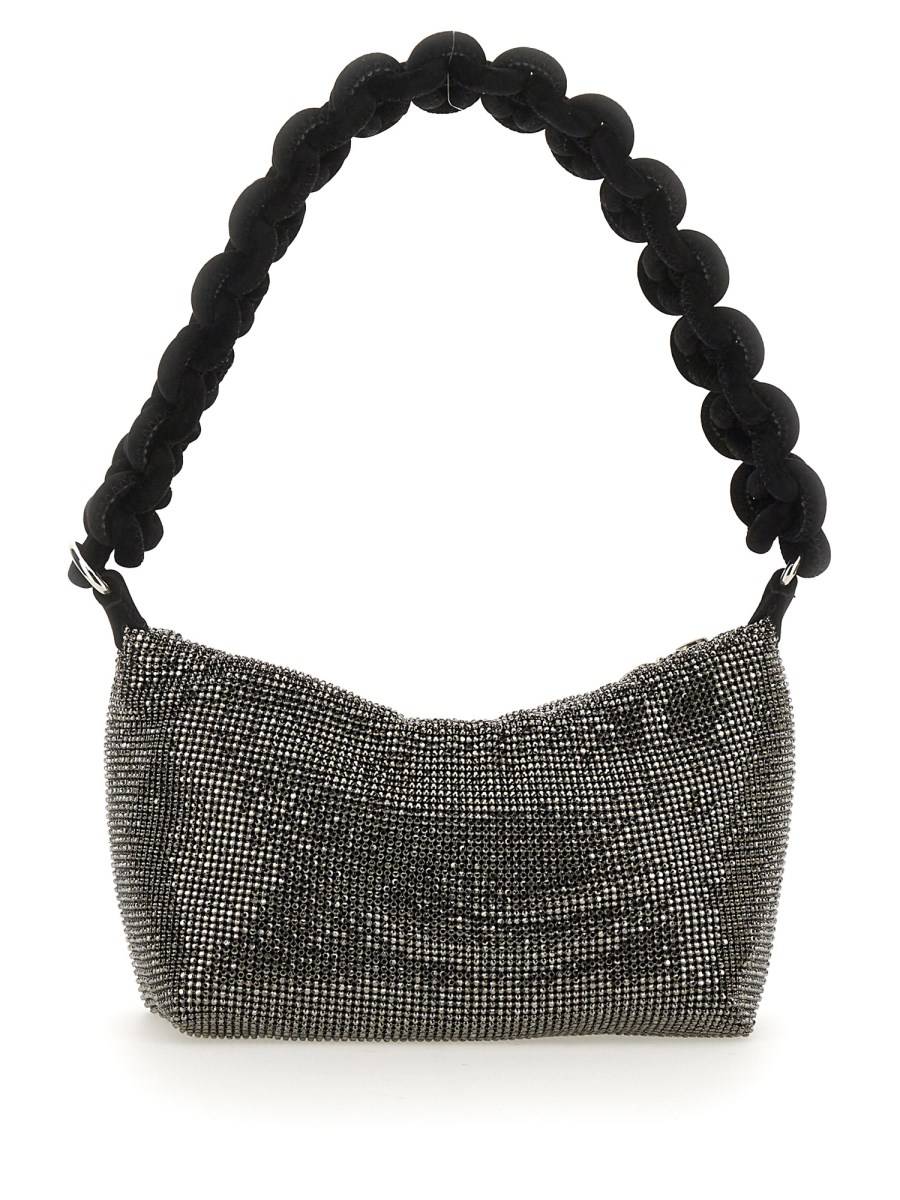 KARA BORSA A SPALLA CON MANICO ANNODATO