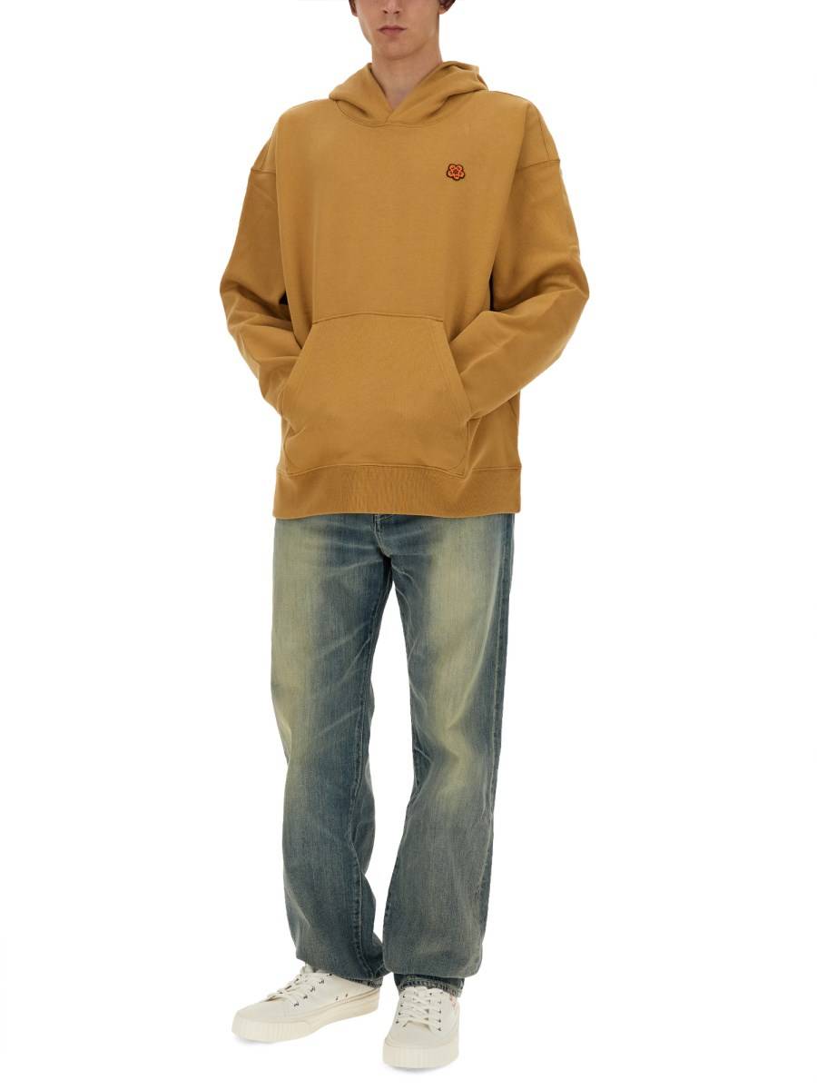 KENZO FELPA IN COTONE CON LOGO