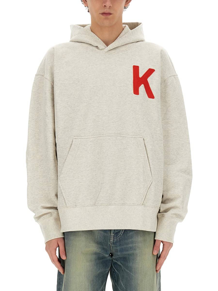 KENZO FELPA LUCKY TIGER IN COTONE