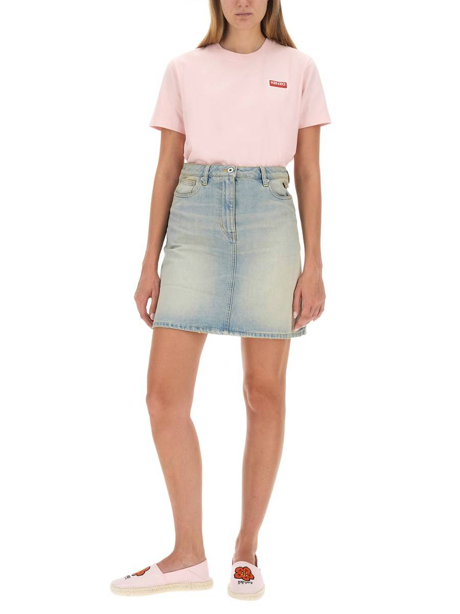 KENZO GONNA IN DENIM