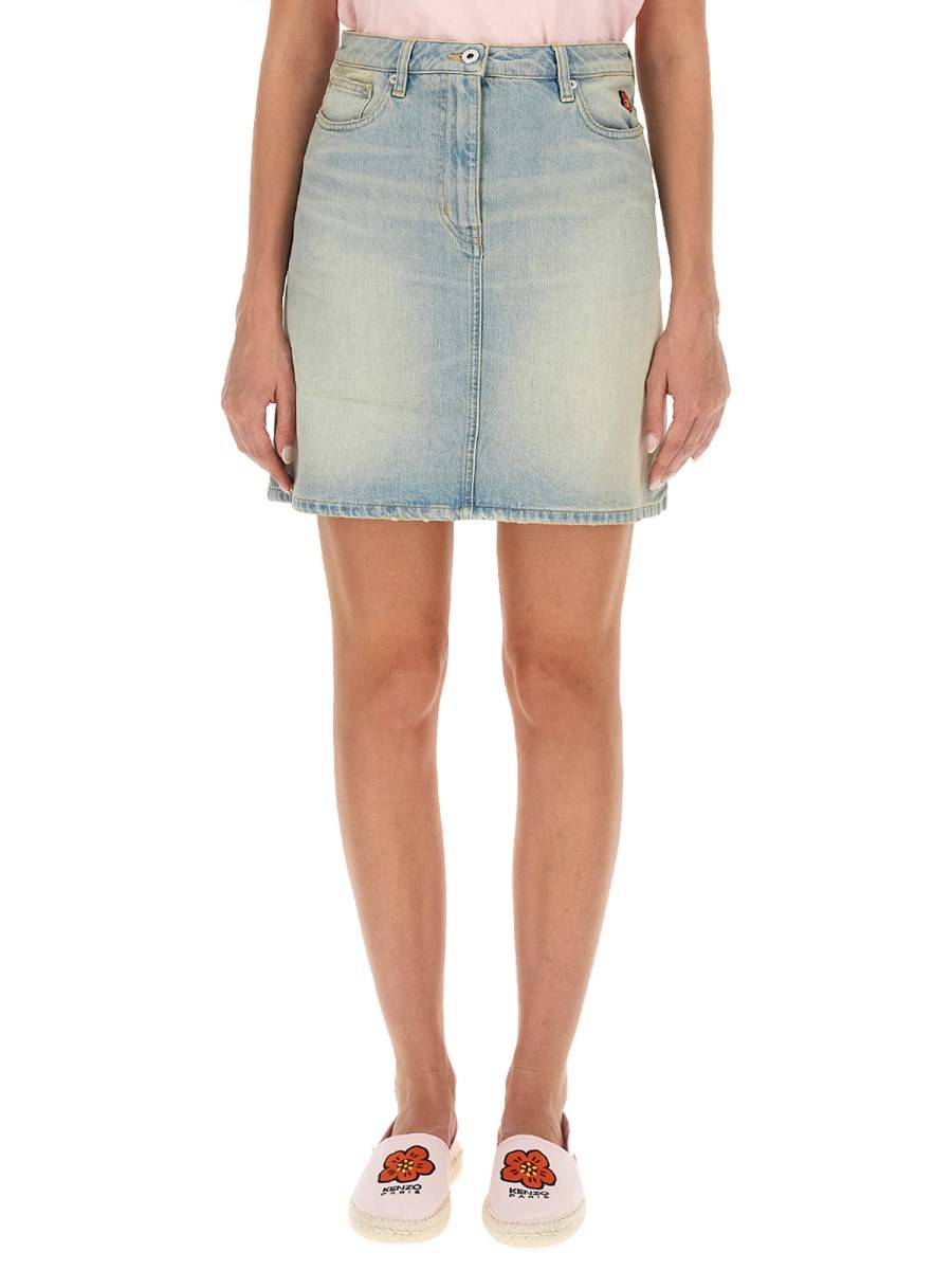 KENZO GONNA IN DENIM