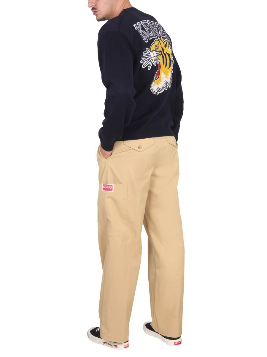 KENZO MAGLIA "TIGER VARSITY" IN LANA