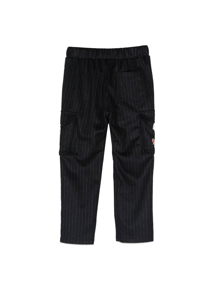 KENZO Pantalone Con Tasche E Patch