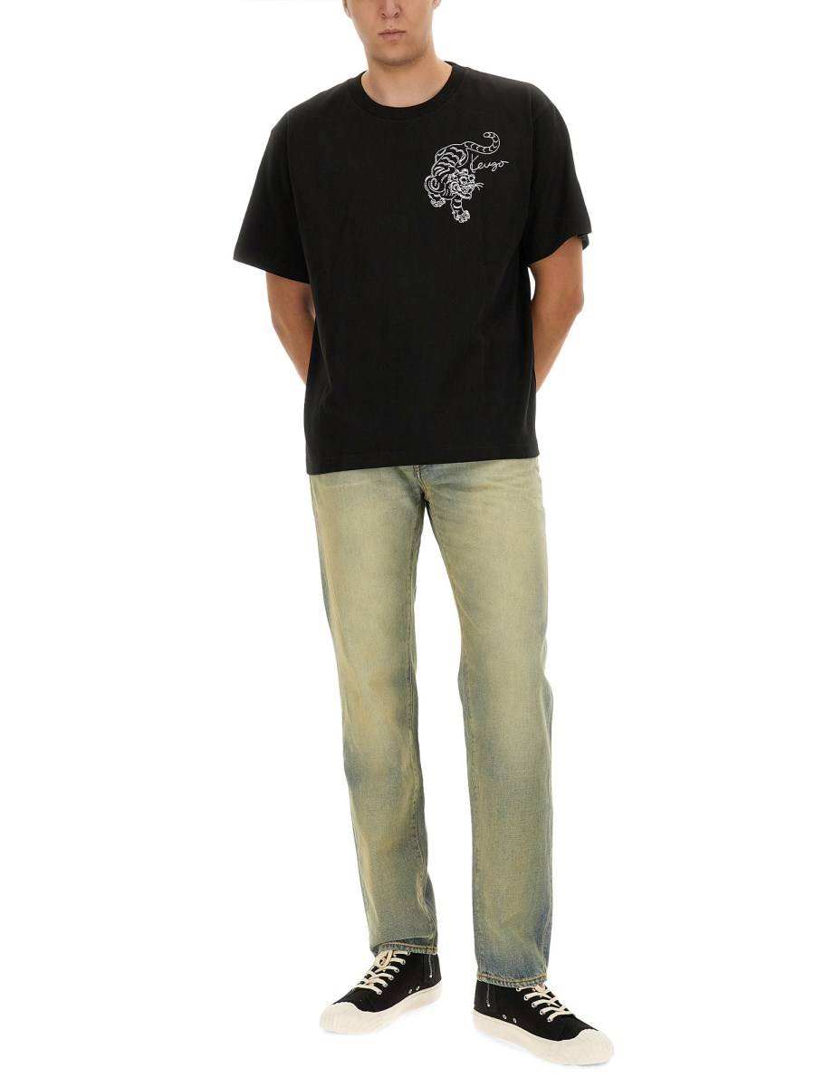 KENZO T-SHIRT CON LOGO CONSTELLATION