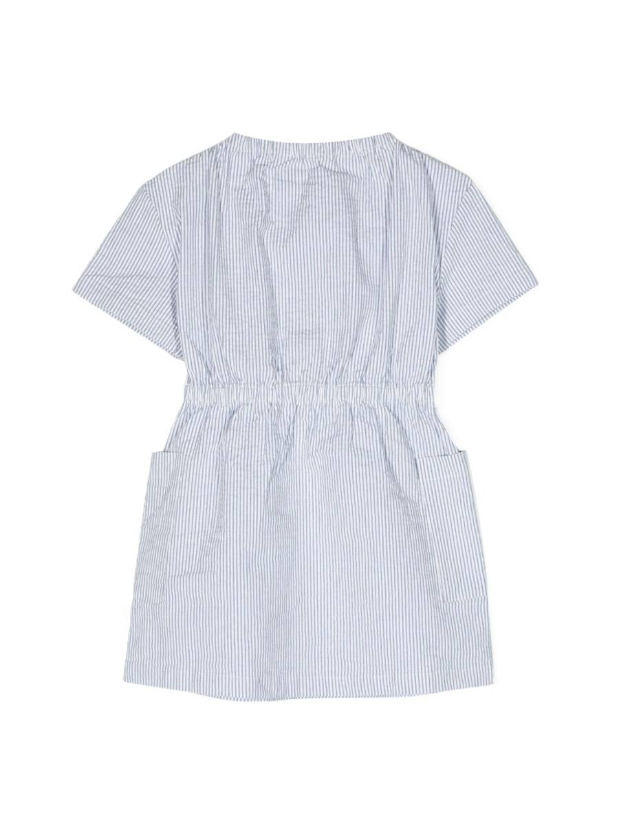 KENZO VESTITO MANICHE CORTE POPPY