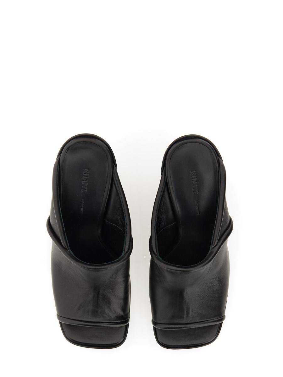 KHAITE SANDALI MULES THE STAGG 105MM