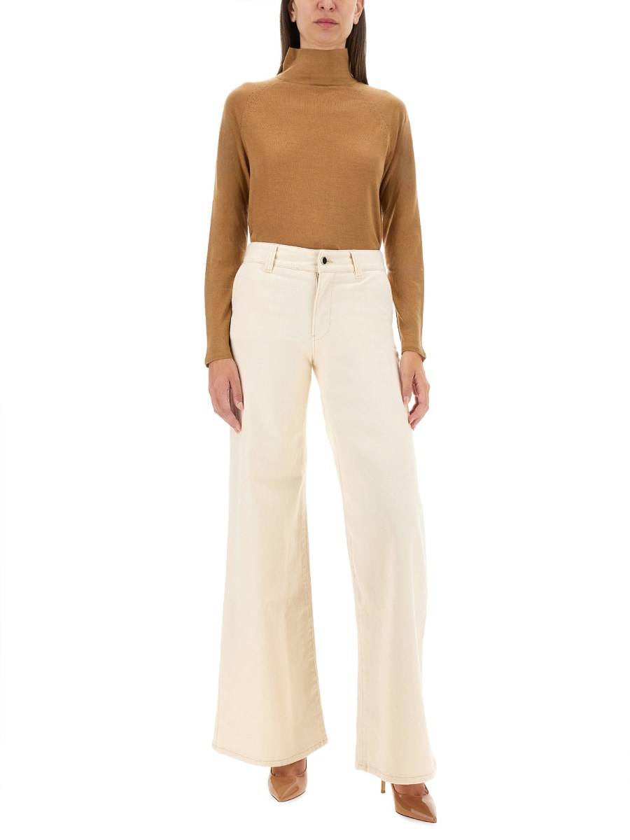 KITON MAGLIA IN CASHMERE CON COLLO ALTO