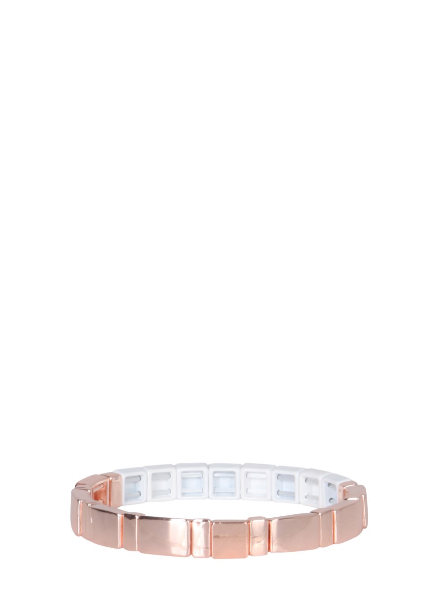 LABEL K BRACCIALE ELASTICO CON BLOCK MY TRIBE