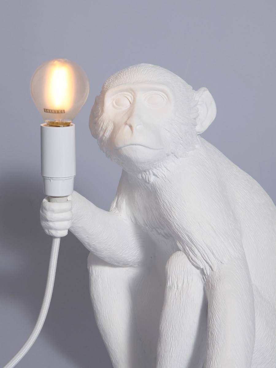 SELETTI LAMPADA THE MONKEY SITTING VERSIONE DA TERRA
