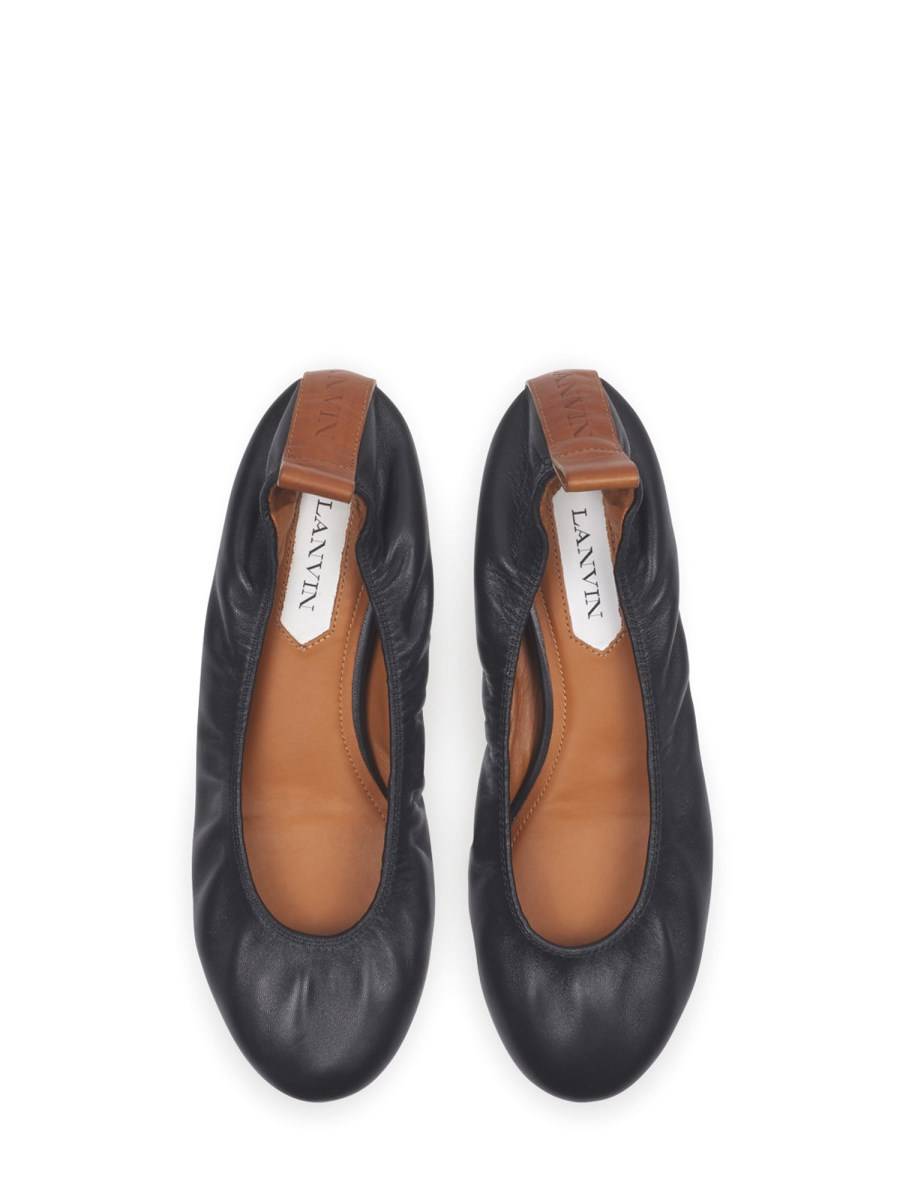 LANVIN BALLERINA IN PELLE
