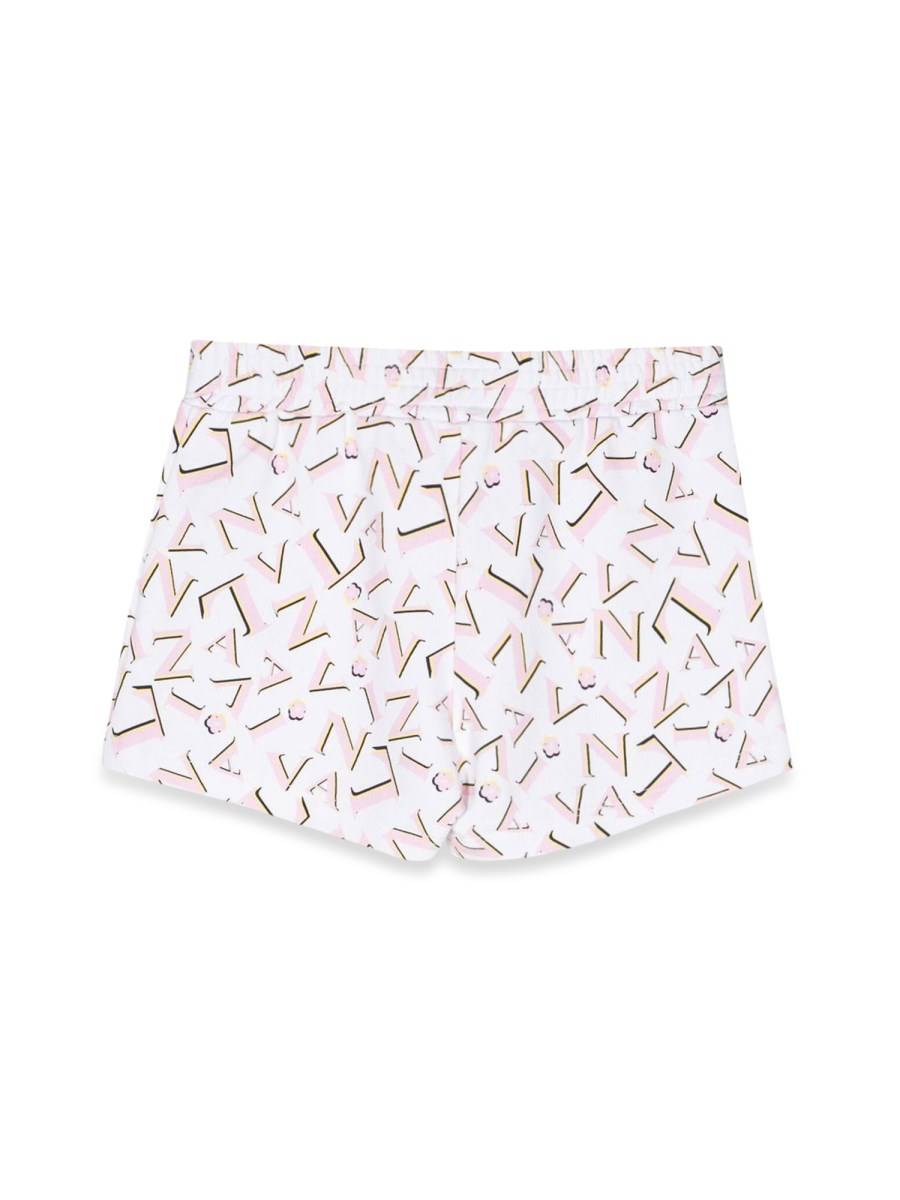LANVIN SHORTS LOGO ALLOVER