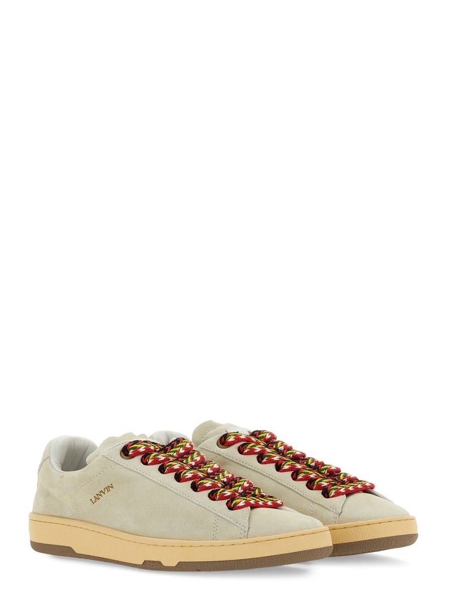 LANVIN SNEAKER CUBE IN PELLE