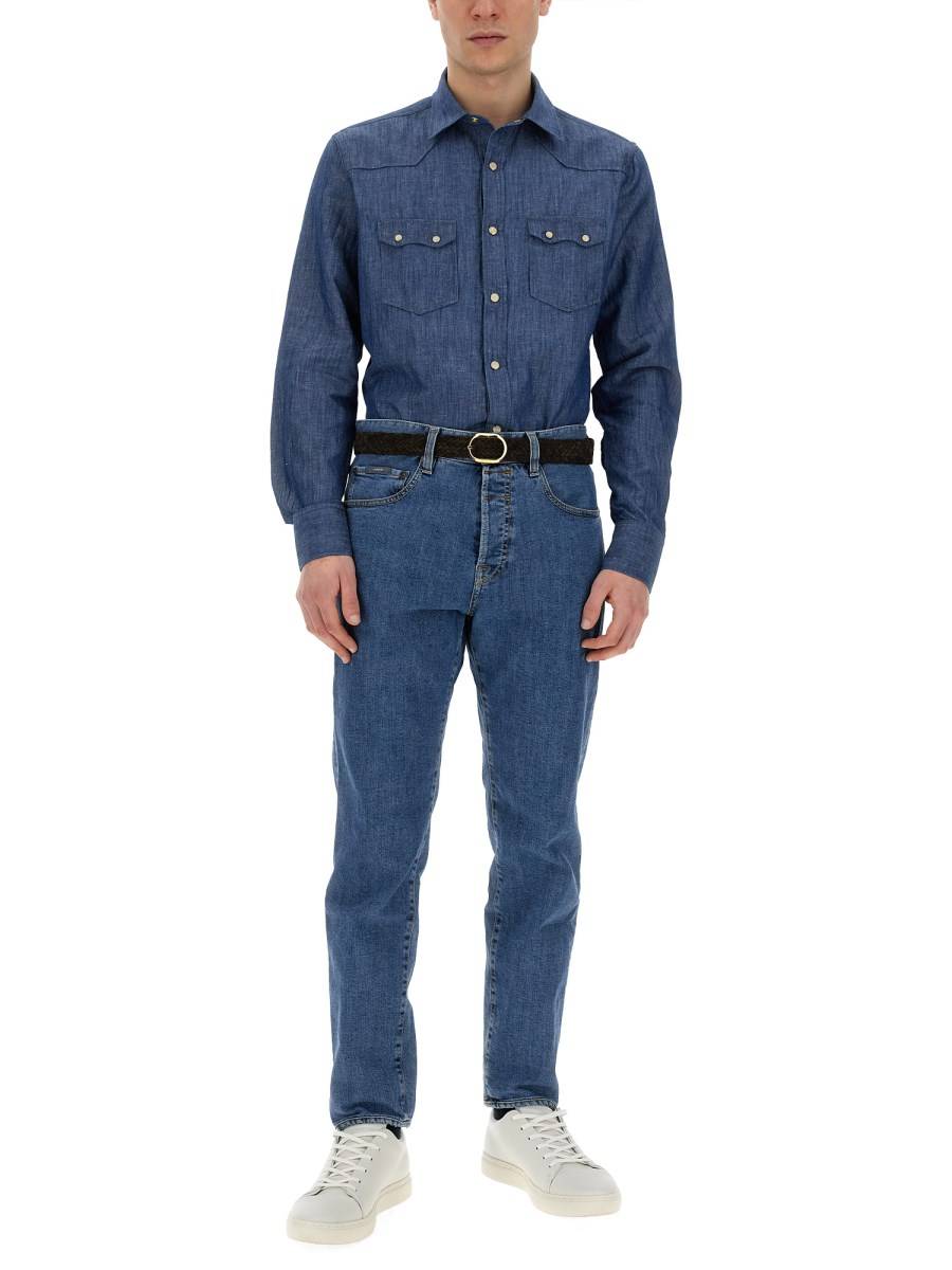 LARDINI CAMICIA IN COTONE