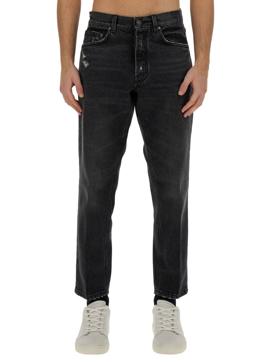 LARDINI JEANS STRAIGHT LEG