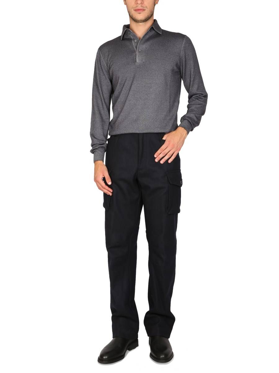 LARDINI POLO CLASSICA IN LANA