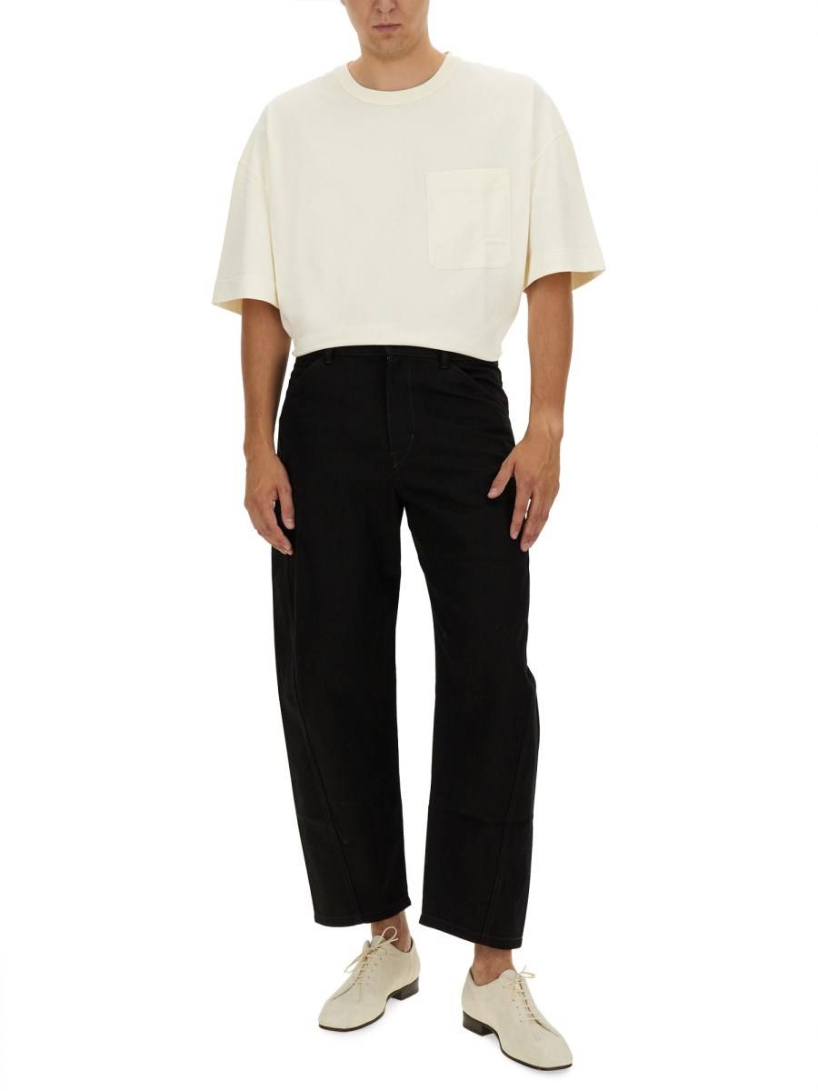 LEMAIRE T-SHIRT IN JERSEY DI COTONE