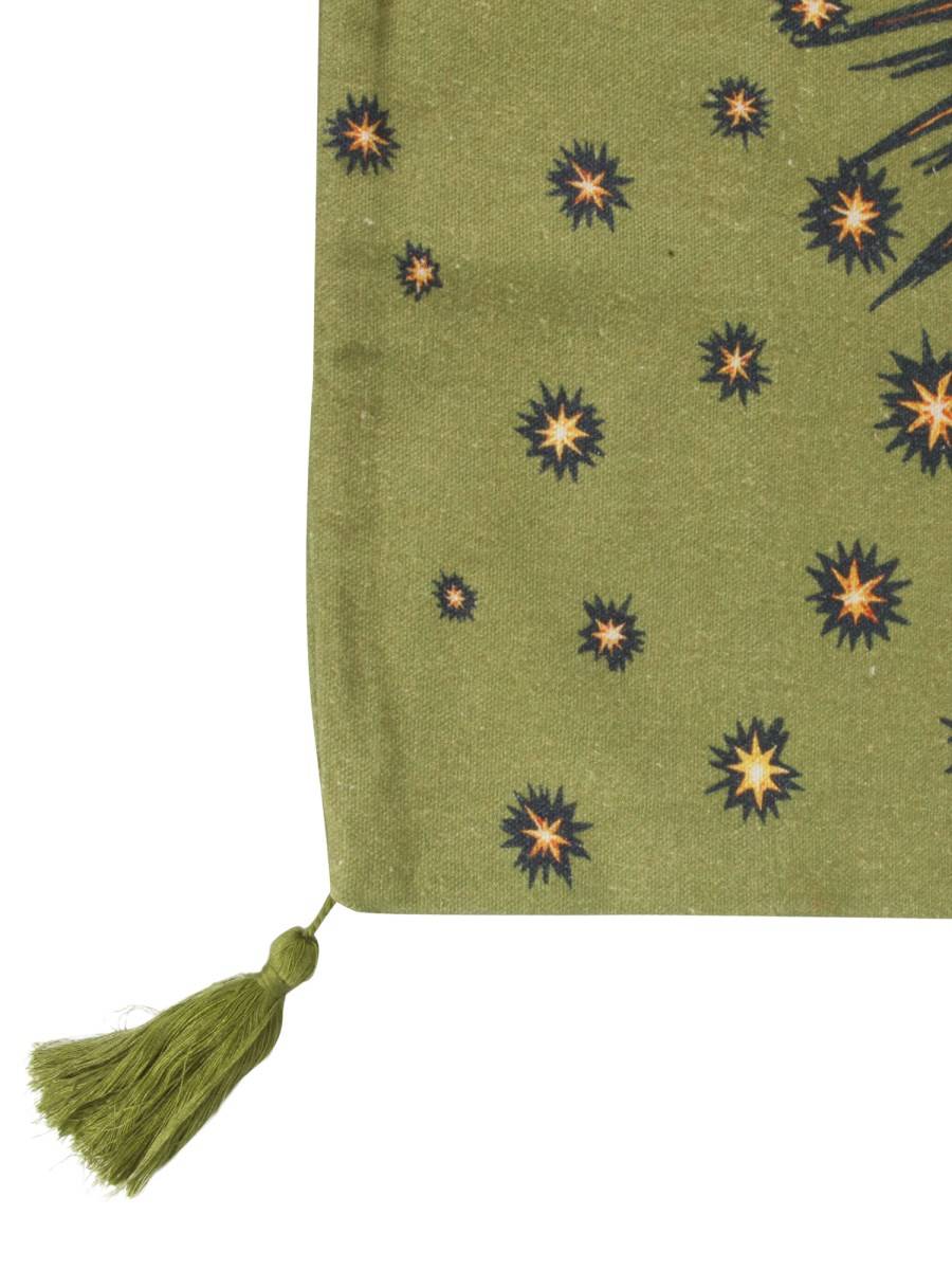 LES-OTTOMANS COPRICUSCINO IN COTONE CON STAMPA EYE