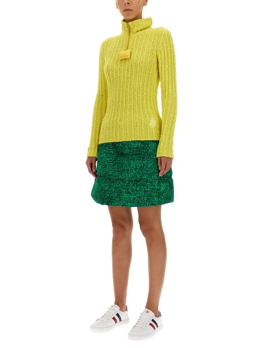 MONCLER GENIUS MAGLIA 1 MONCLER JW ANDERSON IN BOUCLE DI COTONE