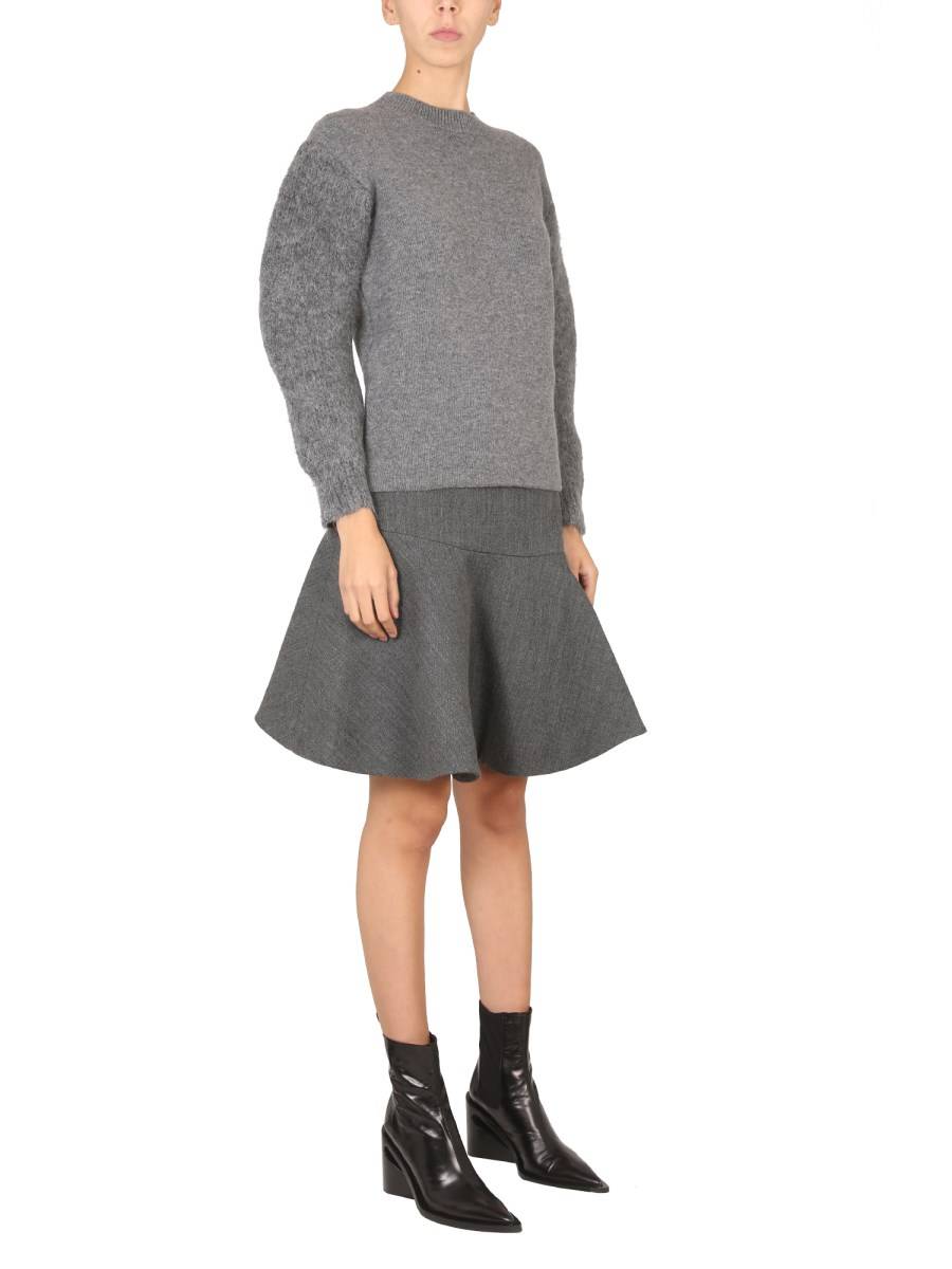 JIL SANDER MAGLIA IN FILATO DI LANA MERINO E CASHMERE