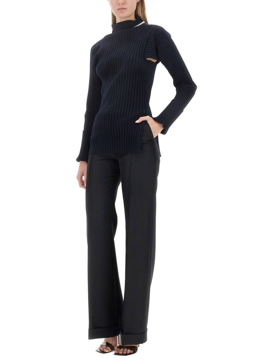 PHILOSOPHY DI LORENZO SERAFINI MAGLIA IN VISCOSA STRETCH A COSTE