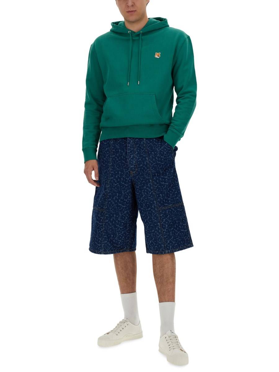 MAISON KITSUNÉ FELPA FOX HEAD