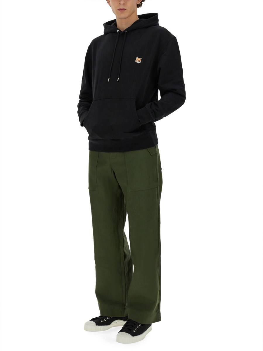 MAISON KITSUNÉ FELPA "FOX HEAD"