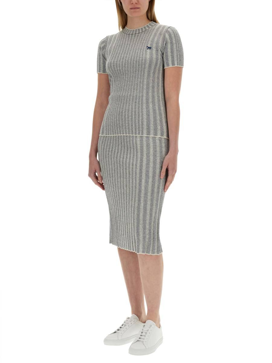 MAISON KITSUNÉ GONNA IN MAGLIA