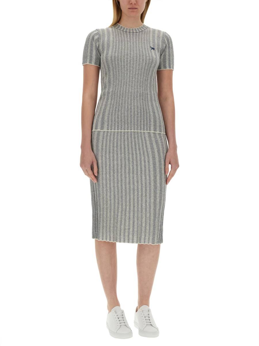 MAISON KITSUNÉ T-SHIRT IN MAGLIA