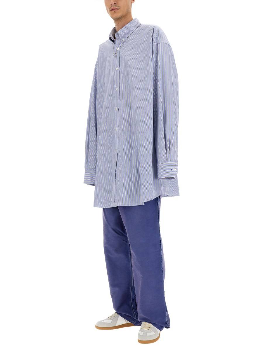 MAISON MARGIELA CAMICIA OXFORD IN COTONE