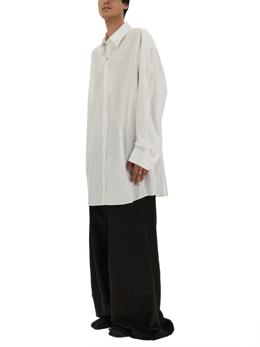 MAISON MARGIELA CAMICIA OXFORD IN COTONE BIOLOGICO