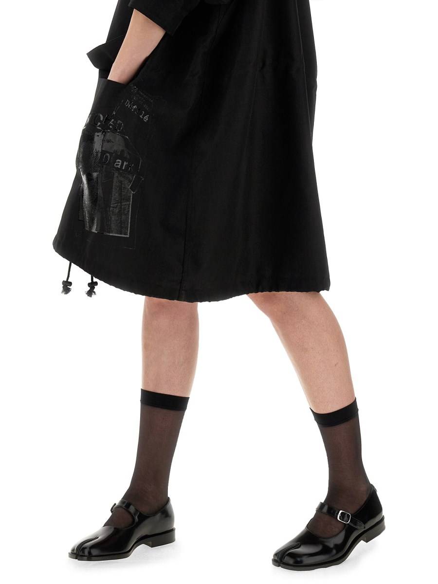 MAISON MARGIELA MARY JANE TABI IN PELLE SPAZZOLATA