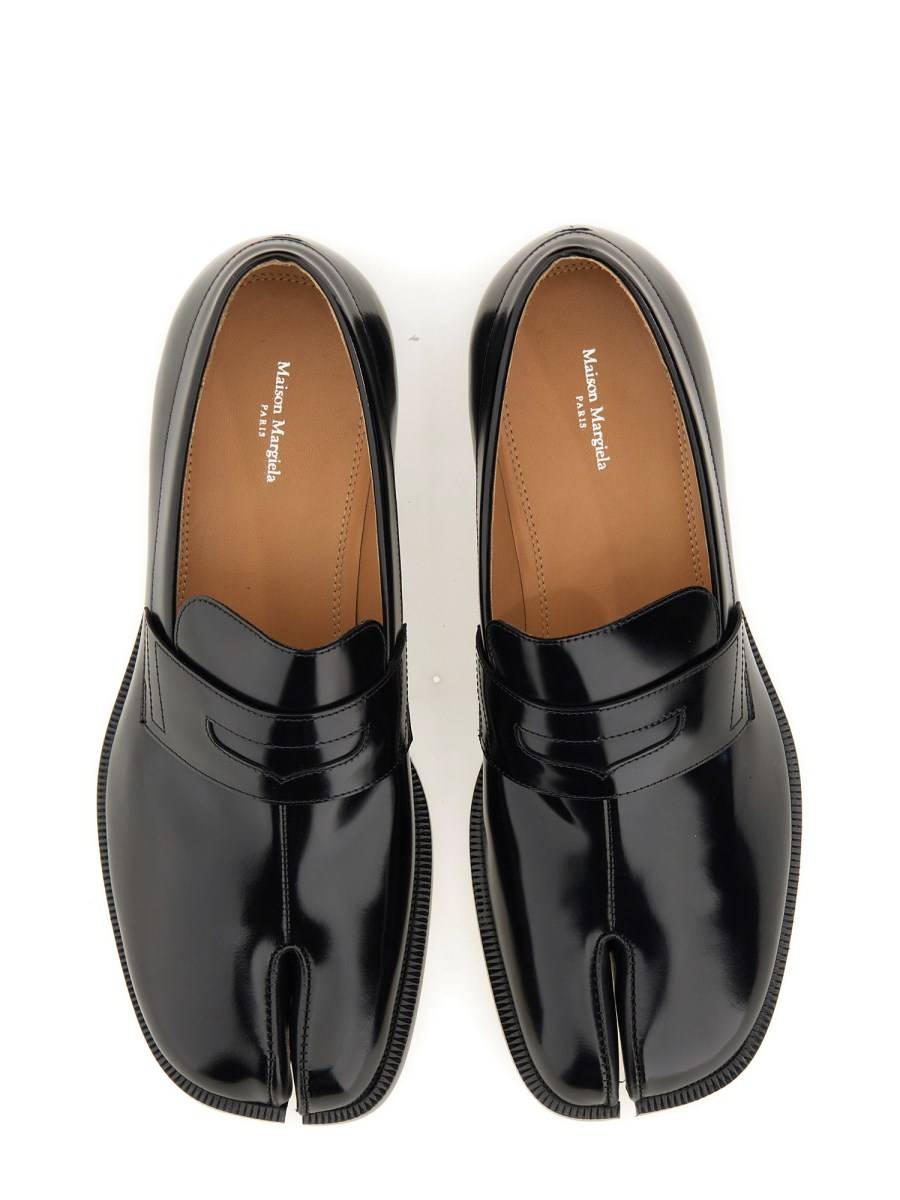 MAISON MARGIELA MOCASSINO TABI IN PELLE