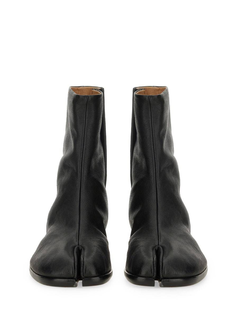 MAISON MARGIELA STIVALETTO TABI IN PELLE