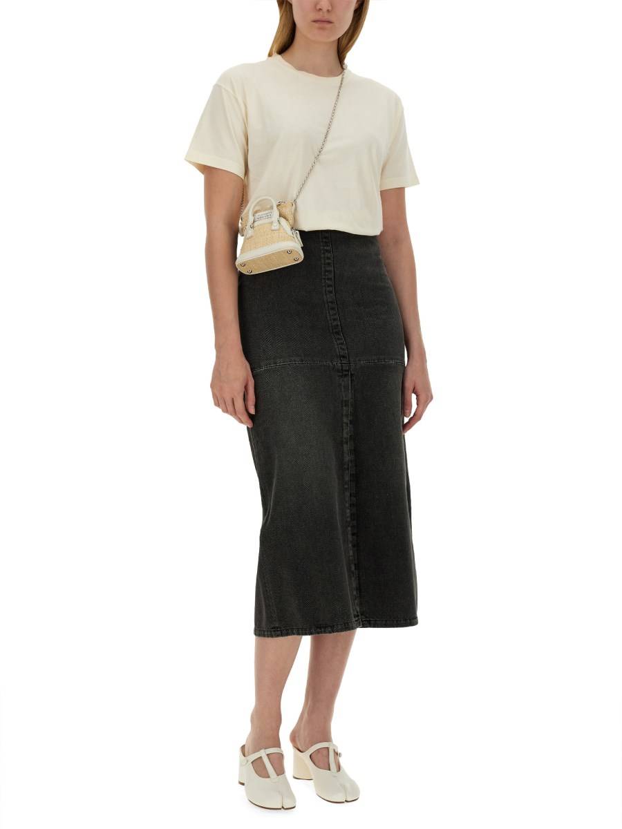 MAISON MARGIELA T-SHIRT IN JERSEY DI COTONE