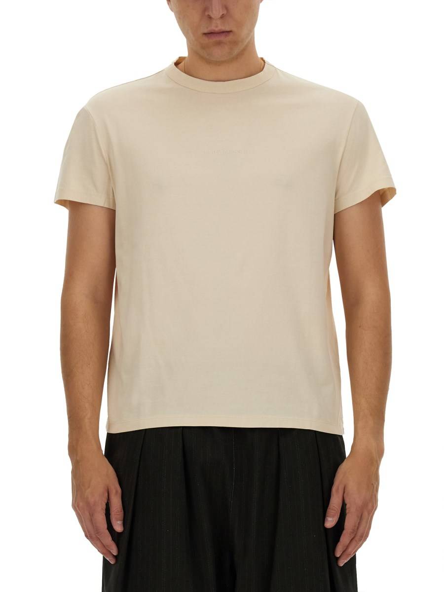 MAISON MARGIELA T-SHIRT IN JERSEY DI COTONE