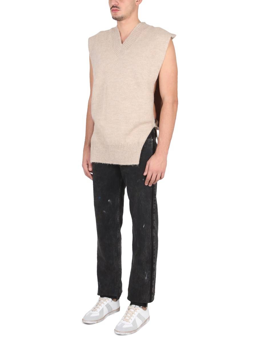 MAISON MARGIELA TABARD IN LANA D'ALPACA