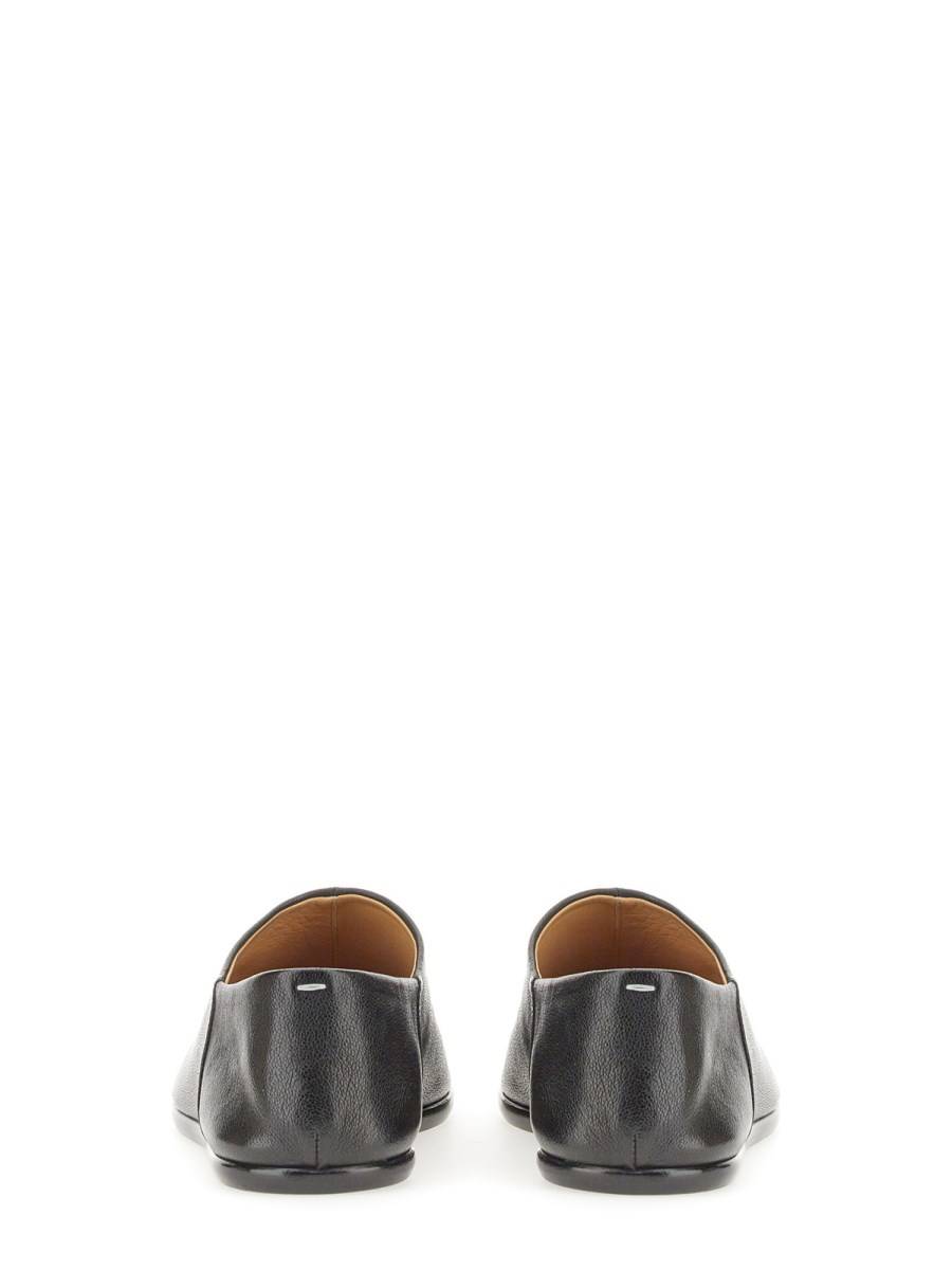 MAISON MARGIELA TABI PIATTA SENZA LACCI IN PELLE