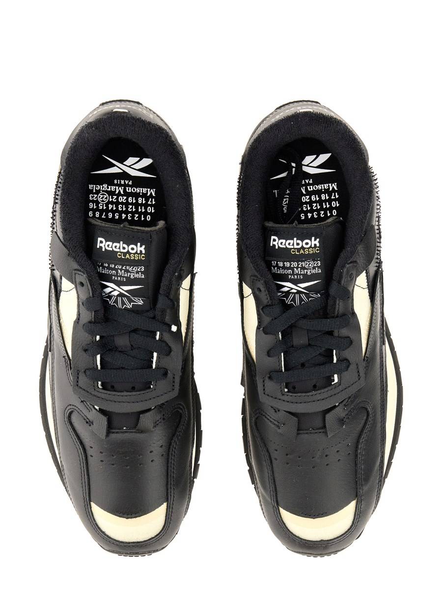 MAISON MARGIELA X REEBOK SNEAKER IN PELLE