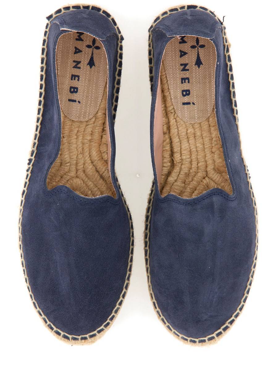 MANEBI ESPADRILLA IN PELLE