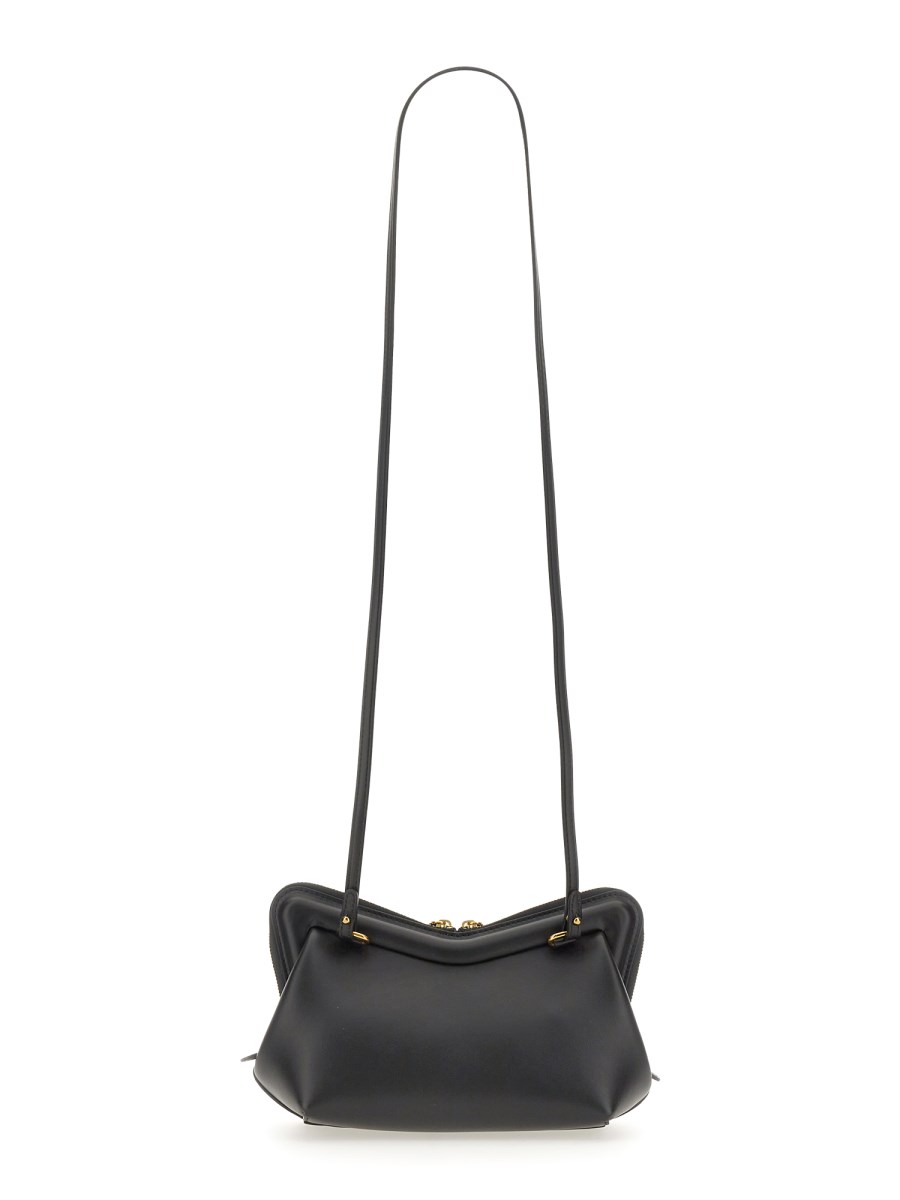 MANSUR GAVRIEL BORSA MINI "M FRAME" IN PELLE