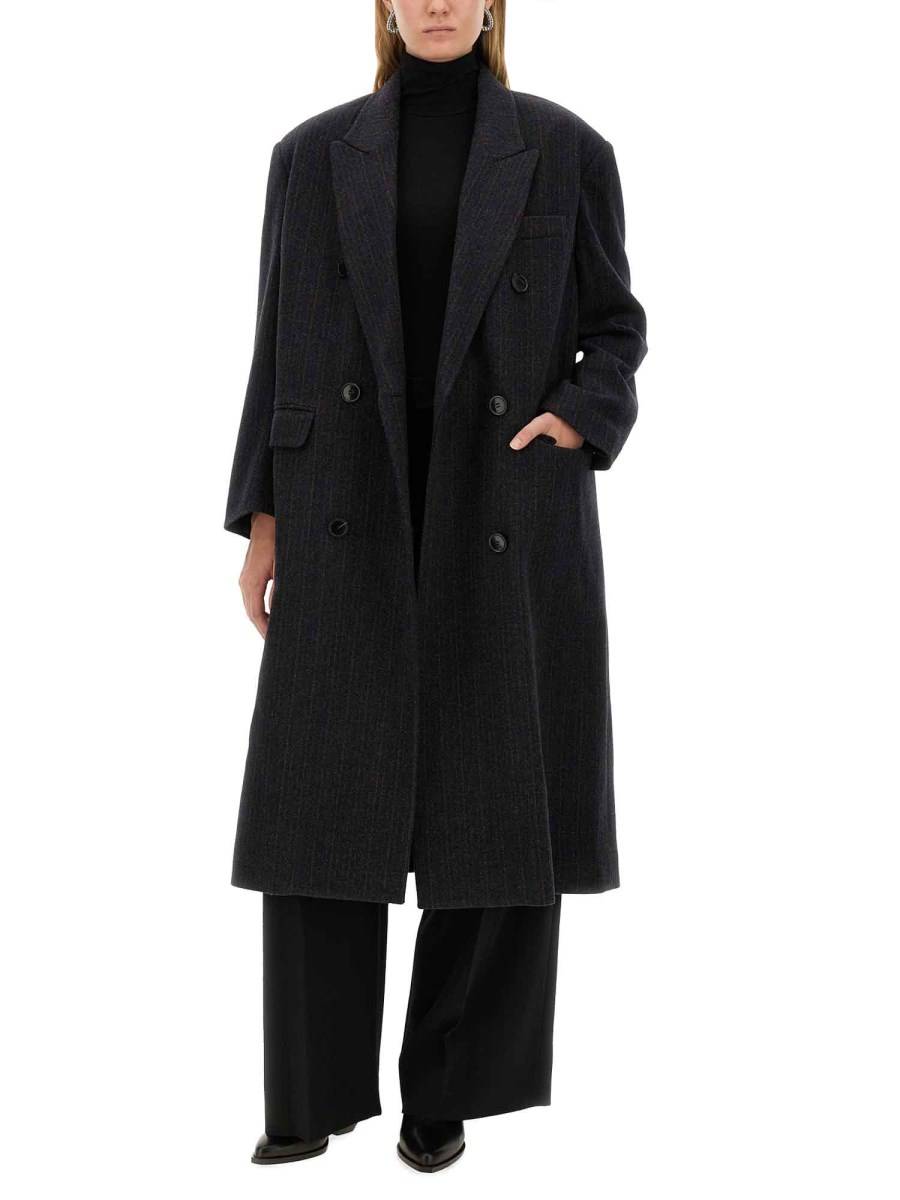 MARANT ÉTOILE CAPPOTTO "LEXANA" IN LANA