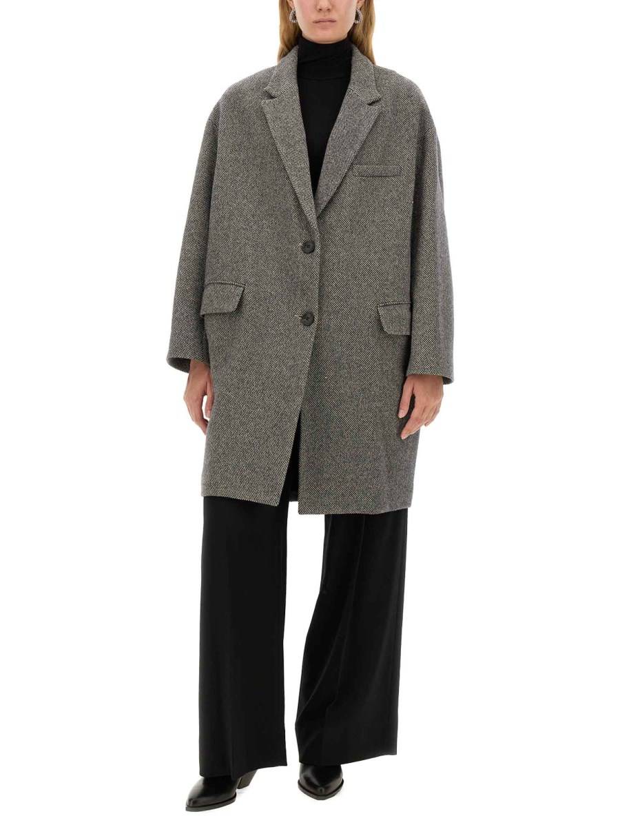 MARANT ÉTOILE CAPPOTTO LIMIZA IN LANA