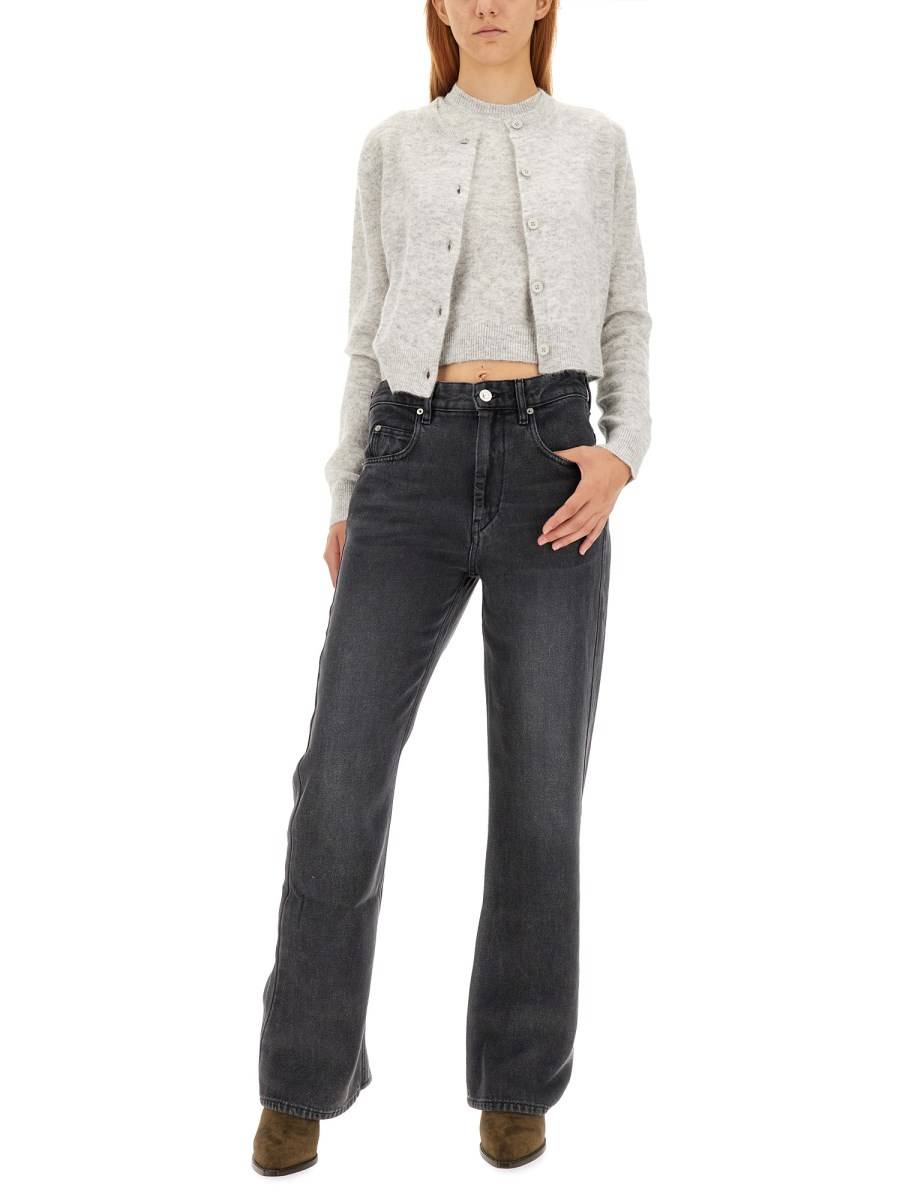 MARANT ÉTOILE CARDIGAN AMENITA IN LANA