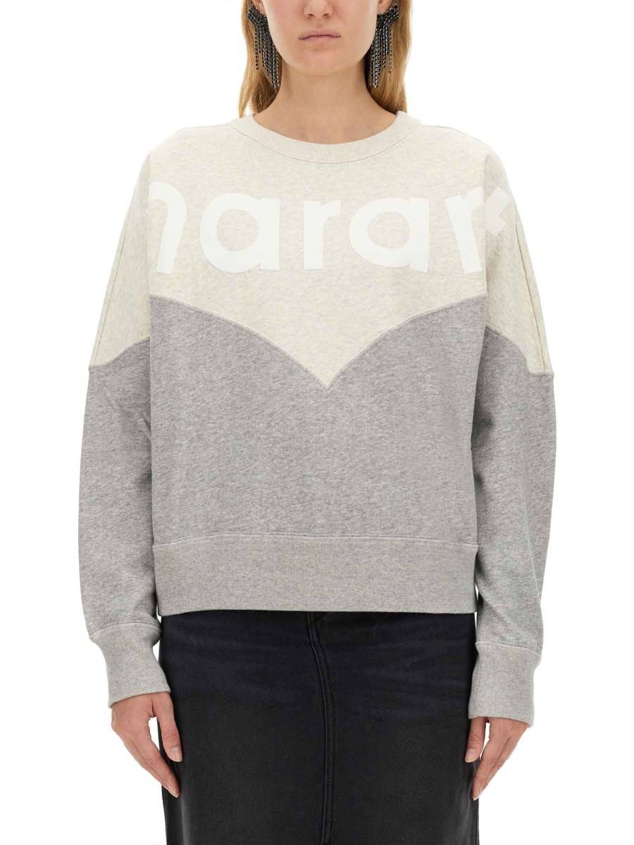 MARANT ÉTOILE FELPA HOUSTON IN COTONE