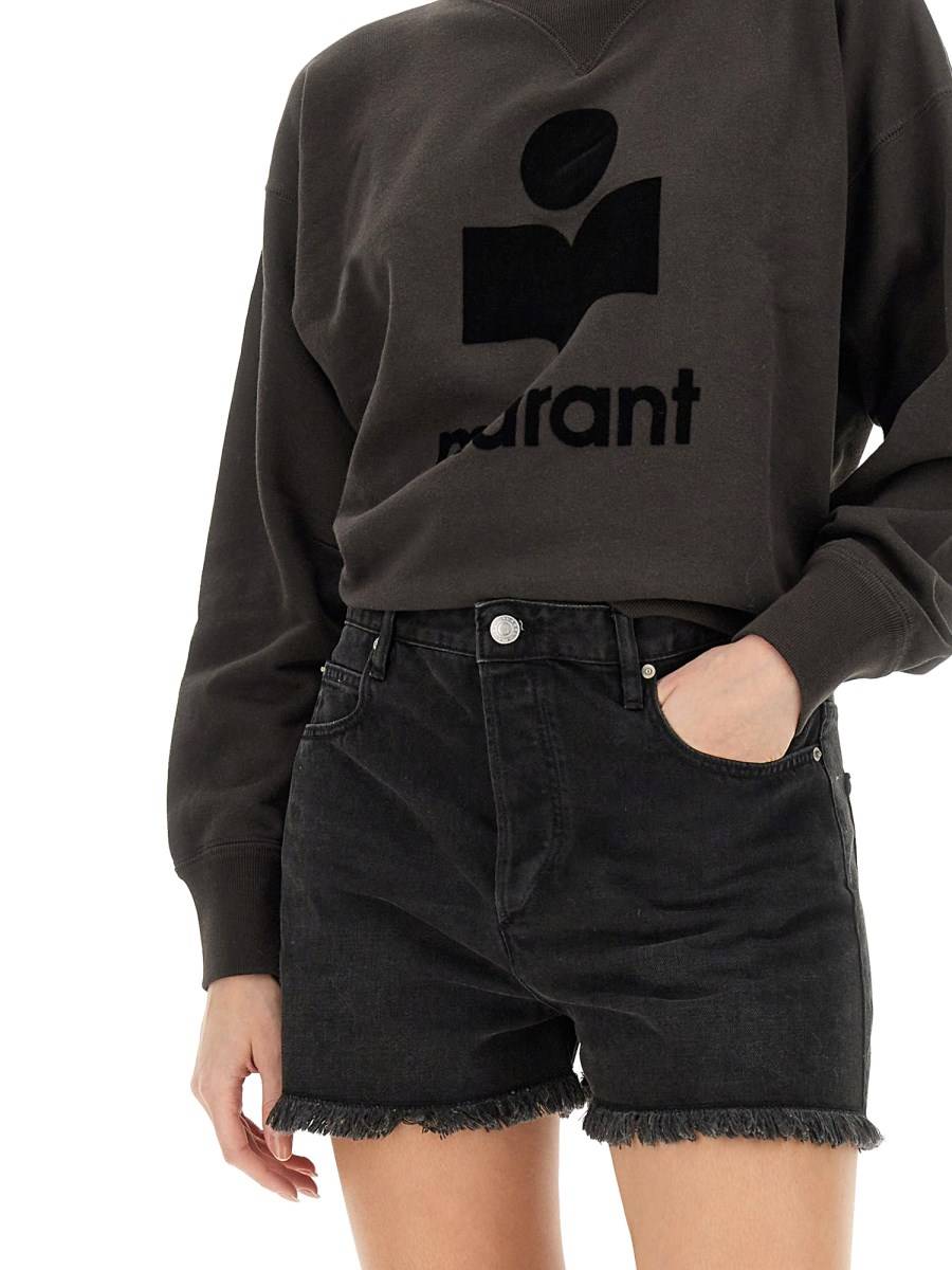 MARANT ÉTOILE FELPA "MOBY" IN COTONE