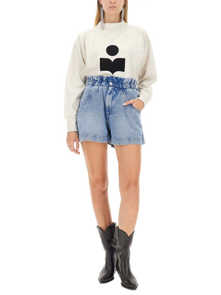 MARANT ÉTOILE FELPA MOBY IN COTONE
