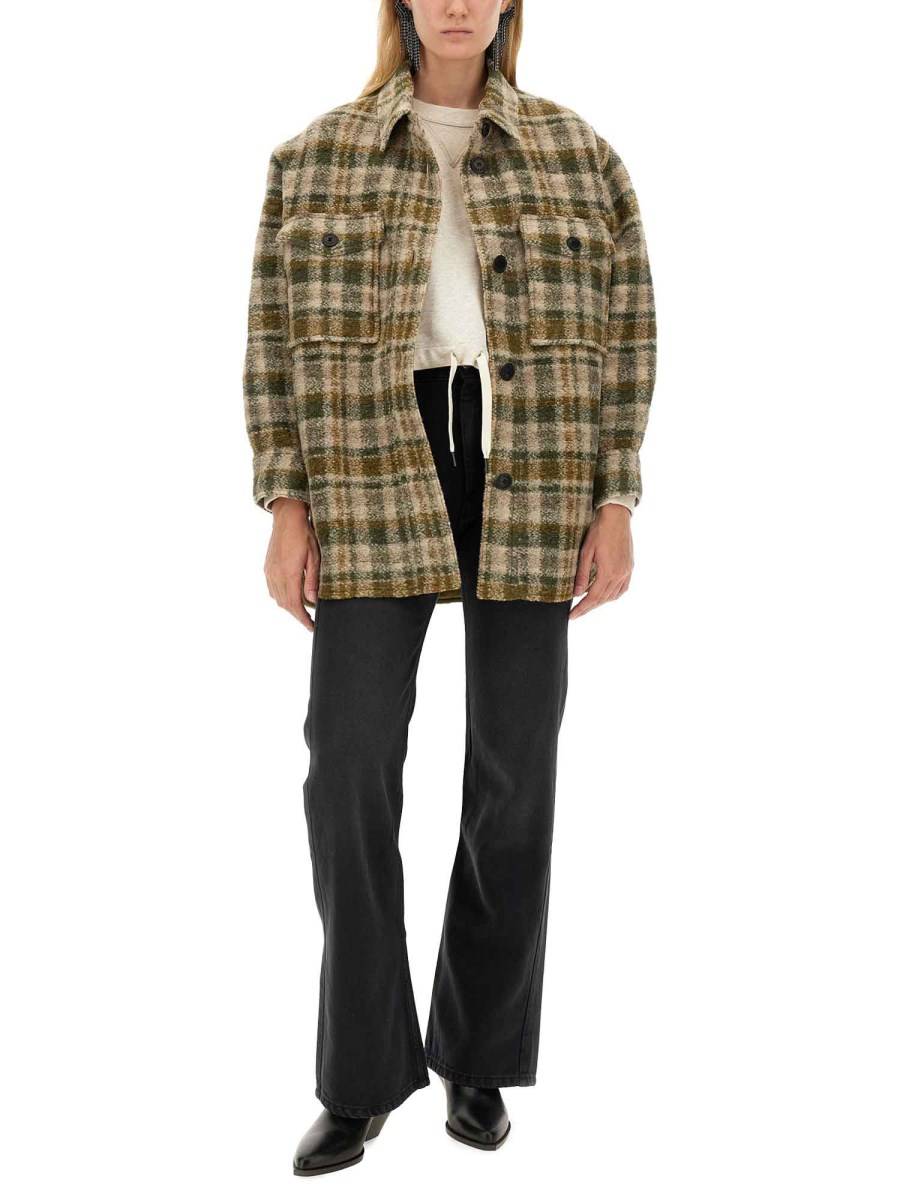 MARANT ÉTOILE GIACCA CAMICIA "HARVELI"